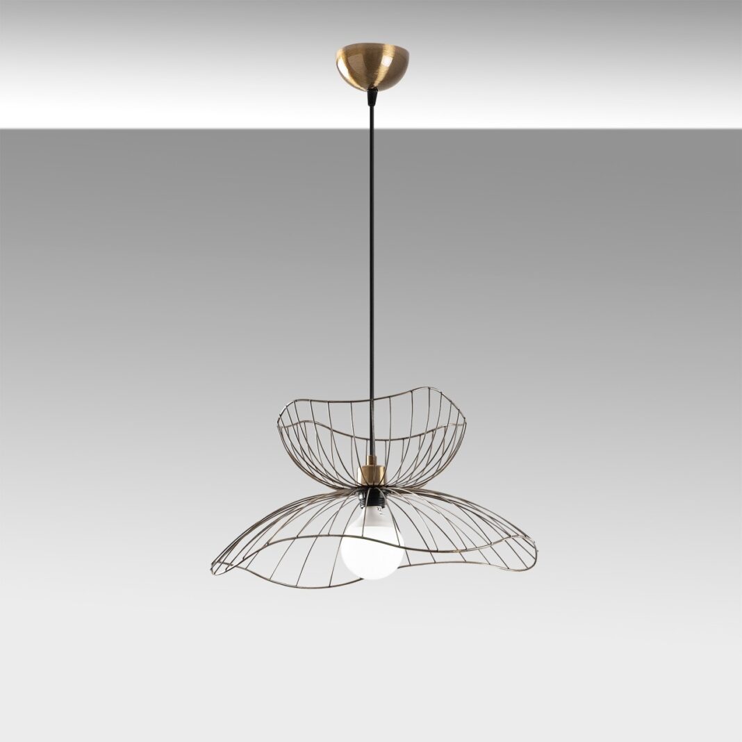 Lustra Farac Caramiziu 50x50x121 cm Lustra Farac Caramiziu 50x50x121 cm