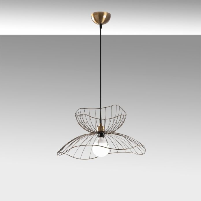 Lustra Farac Caramiziu 50x50x121 cm Lustra Farac Caramiziu 50x50x121 cm