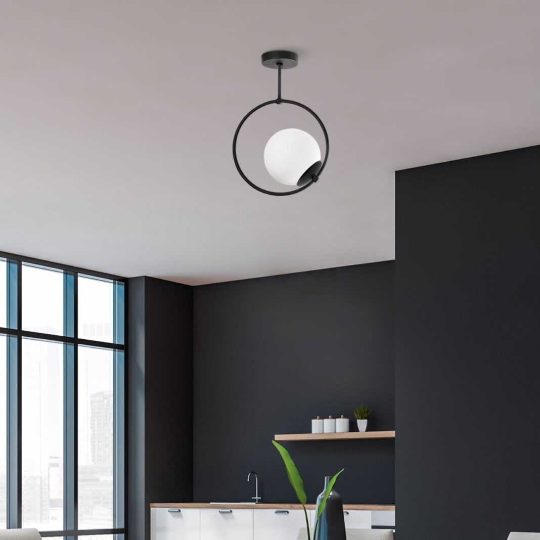 Lustra GMN Negru 26x15x39 cm Lustra GMN Negru 26x15x39 cm