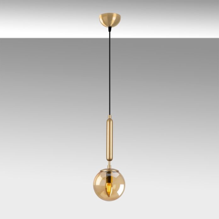 Lustra King Auriu 15x15x49 cm