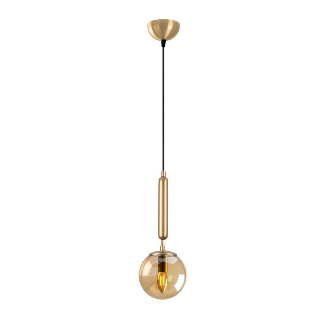 Lustra King Auriu 15x15x49 cm Lustra King Auriu 15x15x49 cm