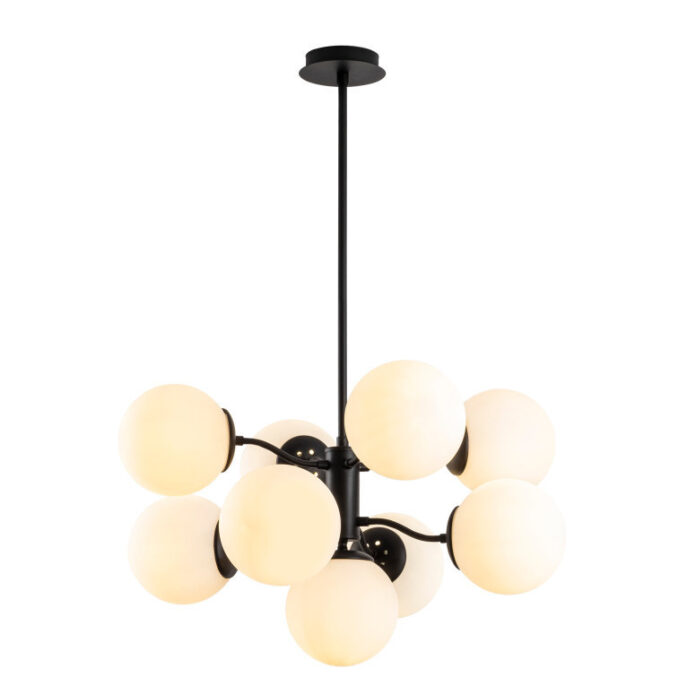 Lustra Mudoni-MR-836-1 Negru Lustra Mudoni-MR-836-1 Negru