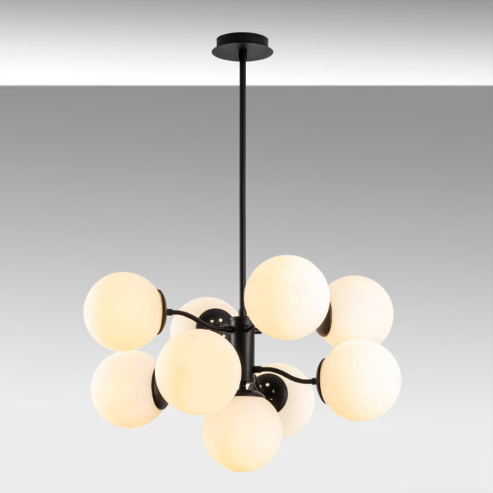 Lustra Mudoni-MR-836-1 Negru Lustra Mudoni-MR-836-1 Negru