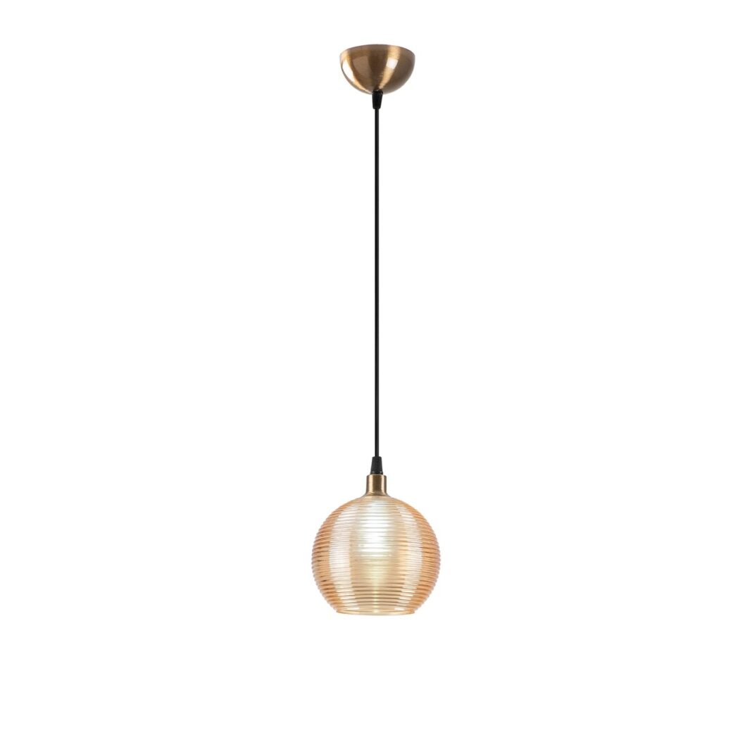 Lustra Muzo Galben 15x15x110 cm Lustra Muzo Galben 15x15x110 cm