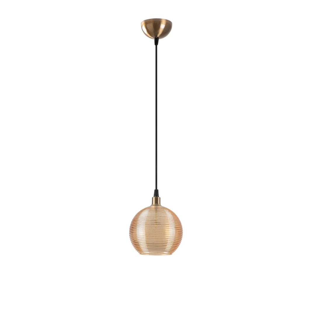 Lustra Muzo Galben 15x15x110 cm Lustra Muzo Galben 15x15x110 cm
