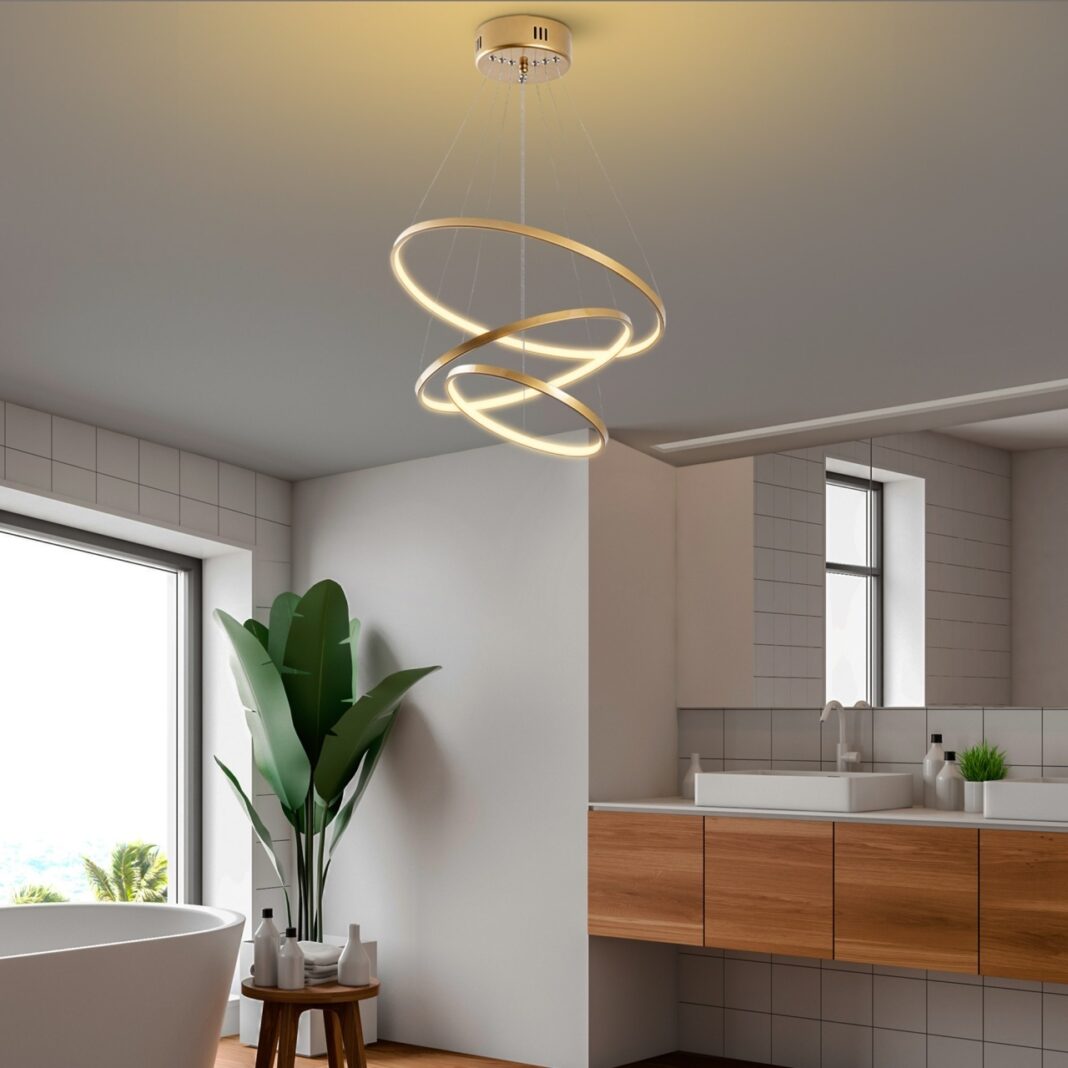 Lustra Simit Auriu 50x80x50 cm Lustra Simit Auriu 50x80x50 cm