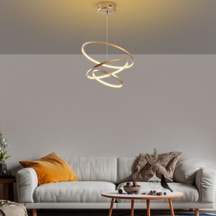 Lustra Simit Auriu 50x80x50 cm