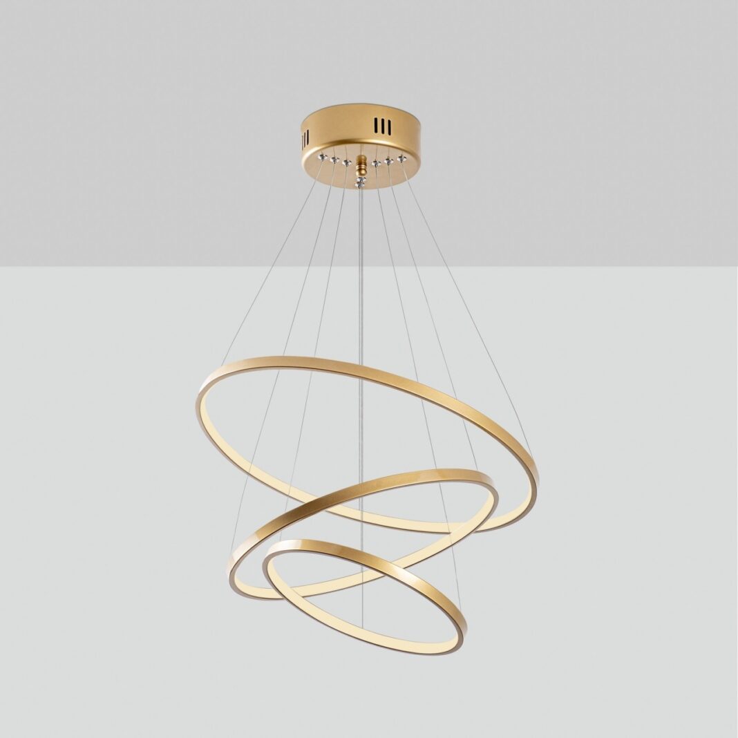 Lustra Simit Auriu 50x80x50 cm Lustra Simit Auriu 50x80x50 cm