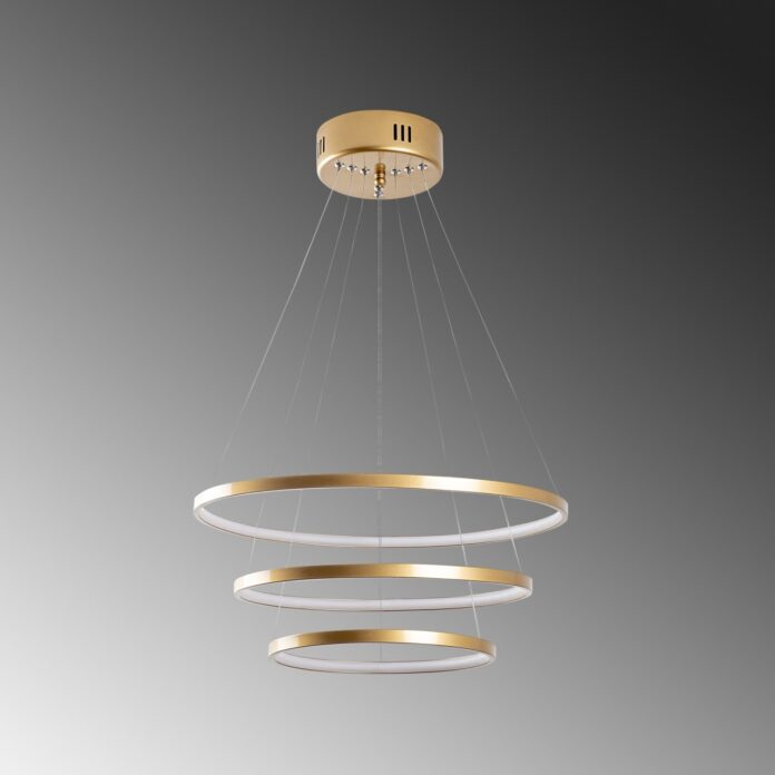 Lustra Simit Auriu 50x80x50 cm Lustra Simit Auriu 50x80x50 cm