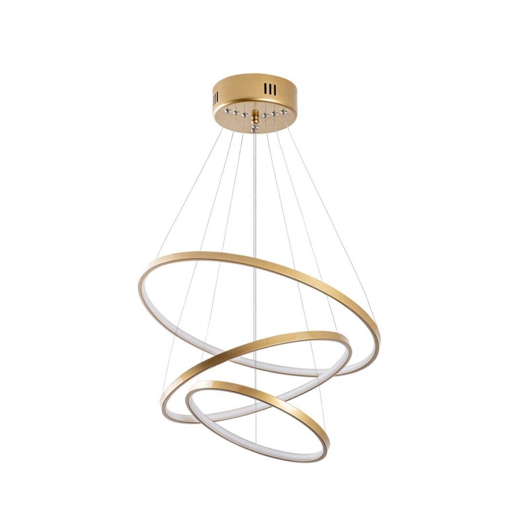 Lustra Simit Auriu 50x80x50 cm Lustra Simit Auriu 50x80x50 cm