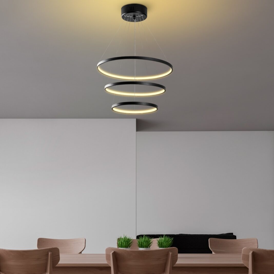Lustra Simit Negru 50x80x50 cm Lustra Simit Negru 50x80x50 cm