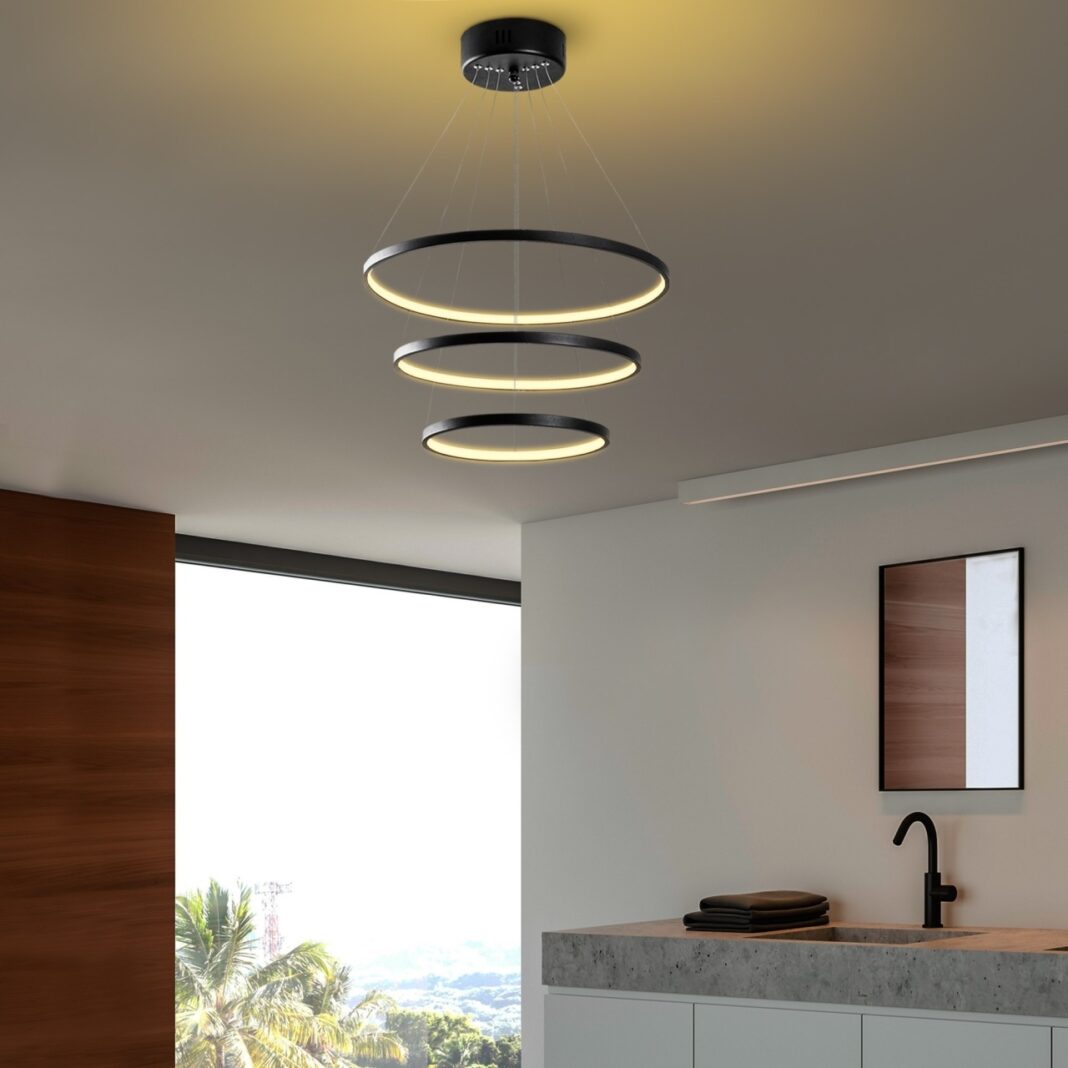 Lustra Simit Negru 50x80x50 cm Lustra Simit Negru 50x80x50 cm
