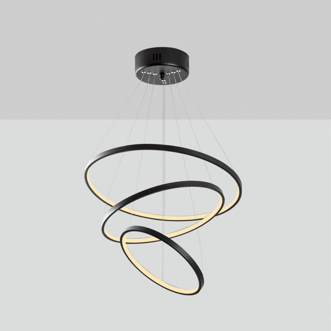 Lustra Simit Negru 50x80x50 cm Lustra Simit Negru 50x80x50 cm