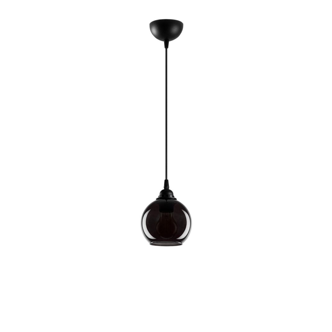 Lustra Smoked Gri 15x15x114 cm Lustra Smoked Gri 15x15x114 cm