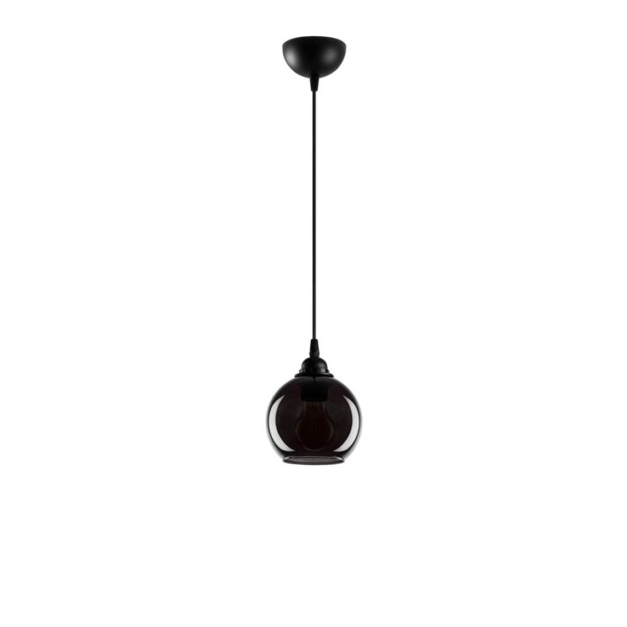 Lustra Smoked Gri 15x15x114 cm Lustra Smoked Gri 15x15x114 cm