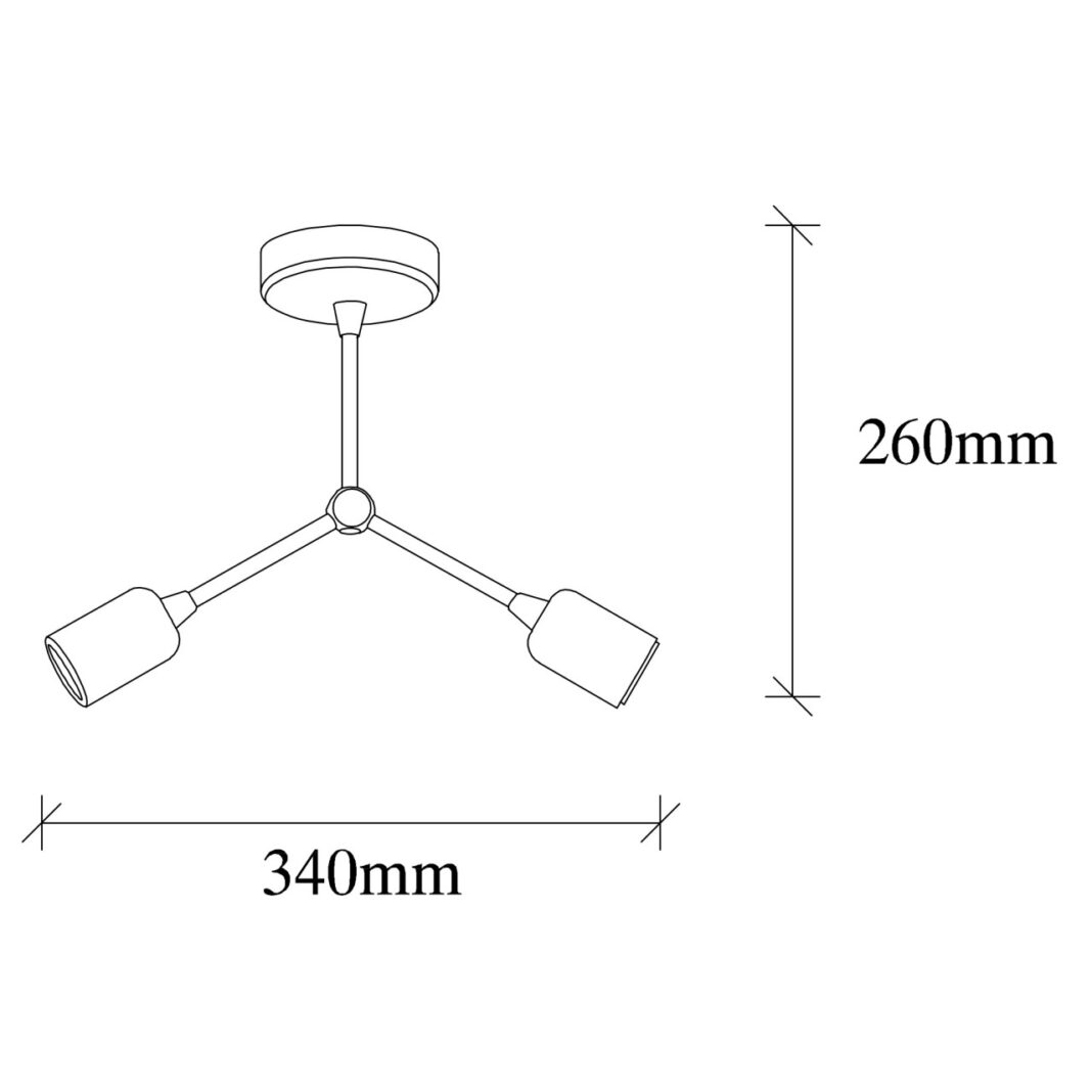 Lustra Sparrow Caramiziu 34x10x26 cm Lustra Sparrow Caramiziu 34x10x26 cm