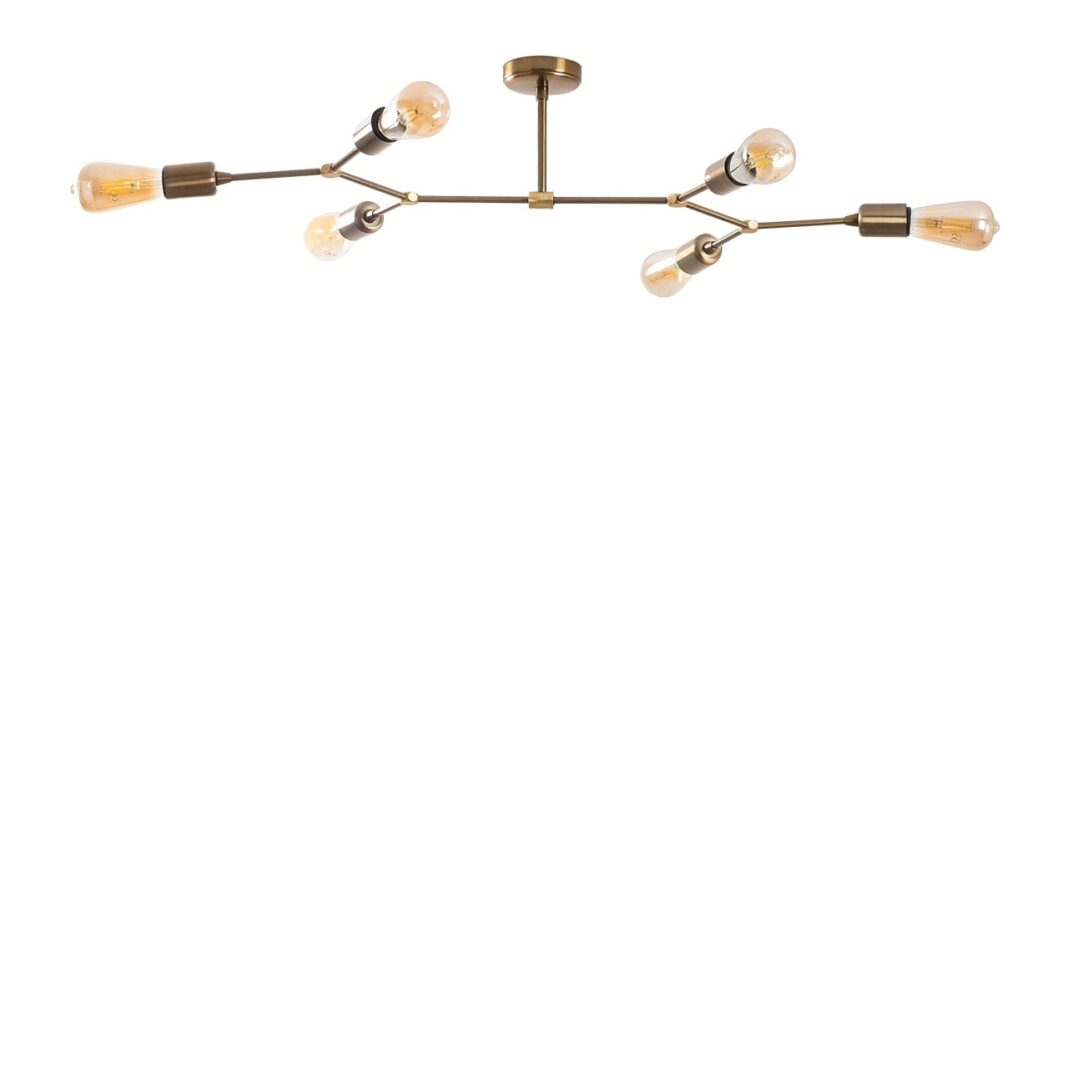 Lustra Sparrow Caramiziu 95x48x20 cm Lustra Sparrow Caramiziu 95x48x20 cm