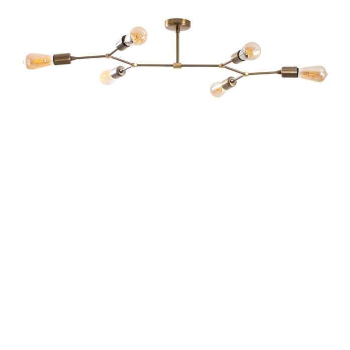 Lustra Sparrow Caramiziu 95x48x20 cm