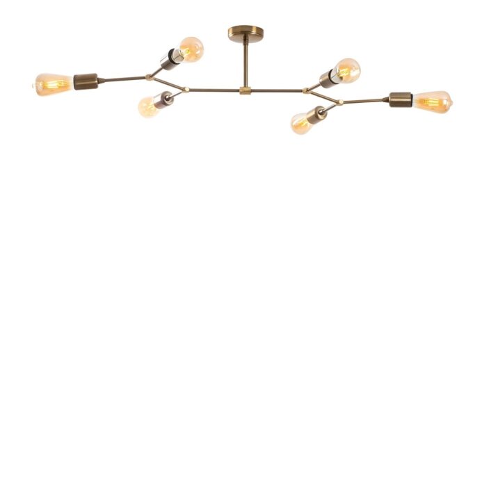 Lustra Sparrow Caramiziu 95x48x20 cm