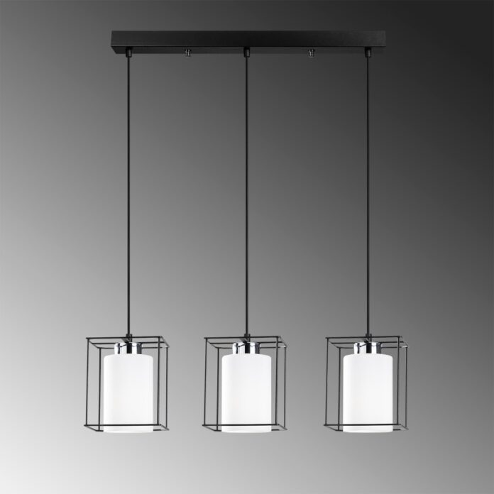 Lustra Swank Negru 65x65x113 cm Lustra Swank Negru 65x65x113 cm