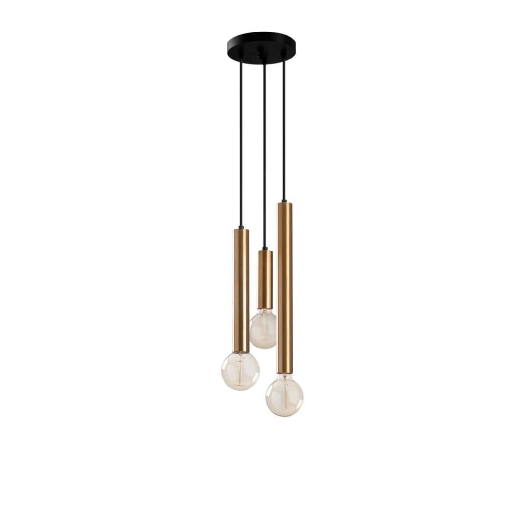Lustra Tempo Caramiziu 22x22x146 cm Lustra Tempo Caramiziu 22x22x146 cm