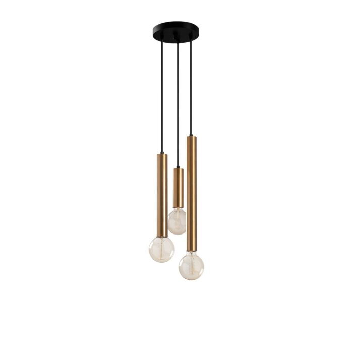 Lustra Tempo Caramiziu 22x22x146 cm Lustra Tempo Caramiziu 22x22x146 cm