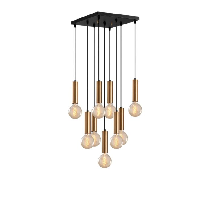 Lustra Tempo Caramiziu 50x50x136 cm