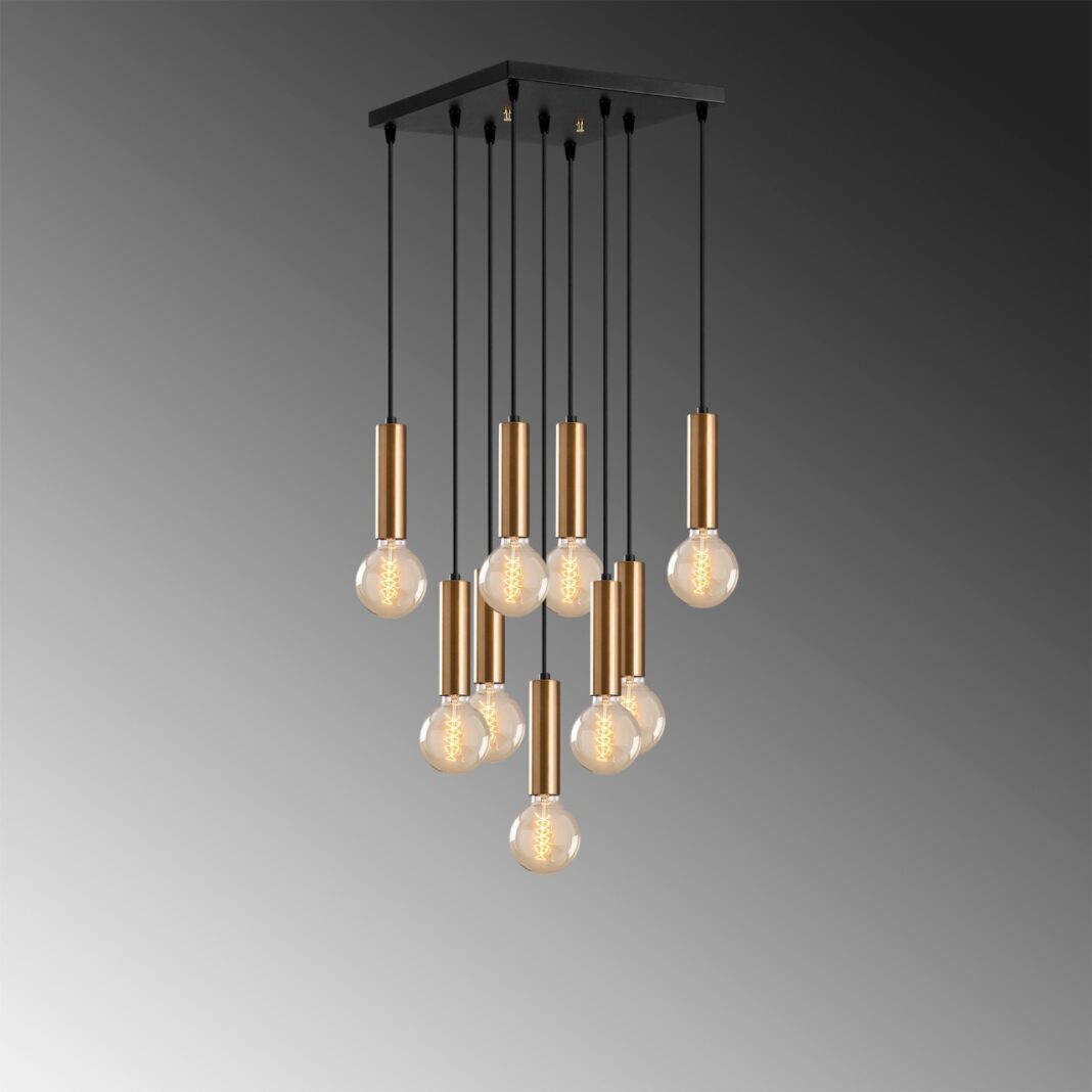 Lustra Tempo Caramiziu 50x50x136 cm Lustra Tempo Caramiziu 50x50x136 cm