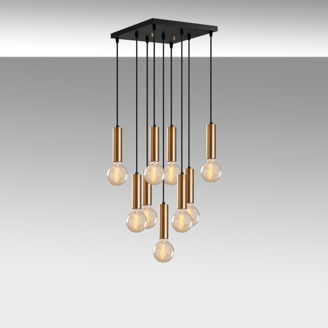 Lustra Tempo Caramiziu 50x50x136 cm Lustra Tempo Caramiziu 50x50x136 cm
