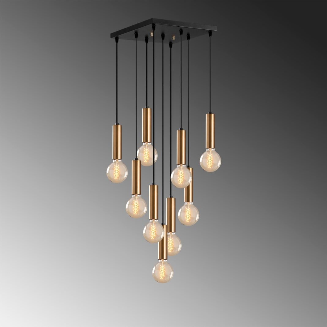 Lustra Tempo Caramiziu 50x50x136 cm Lustra Tempo Caramiziu 50x50x136 cm