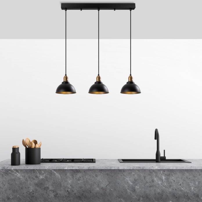 Lustra Varzan Negru 70x21x117 cm Lustra Varzan Negru 70x21x117 cm