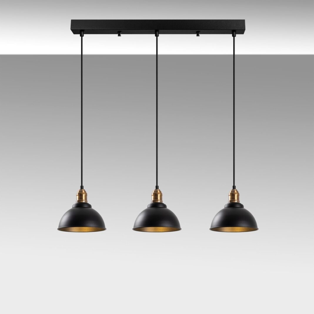 Lustra Varzan Negru 70x21x117 cm Lustra Varzan Negru 70x21x117 cm