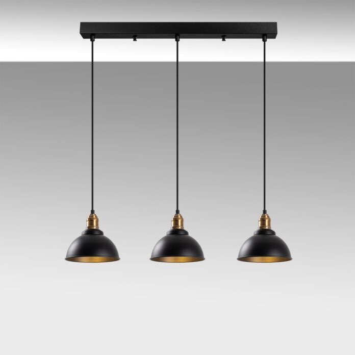 Lustra Varzan Negru 70x21x117 cm Lustra Varzan Negru 70x21x117 cm