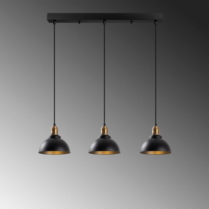 Lustra Varzan Negru 70x21x117 cm Lustra Varzan Negru 70x21x117 cm