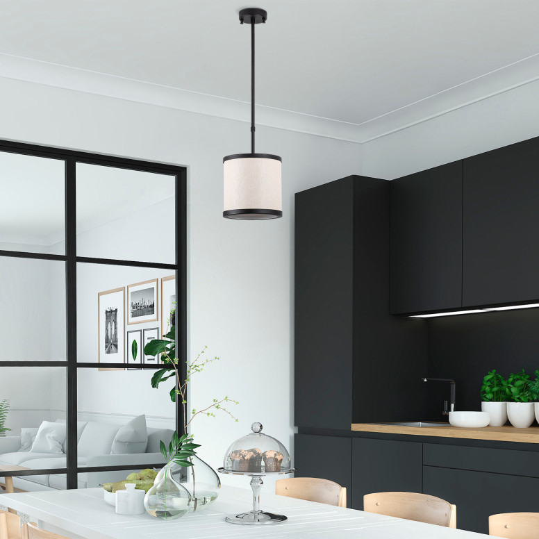Lustra WAY-11616 Alb/Negru Lustra WAY-11616 Alb/Negru