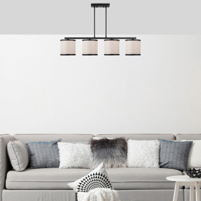 Lustra WAY-11646 Negru/Alb Lustra WAY-11646 Negru/Alb