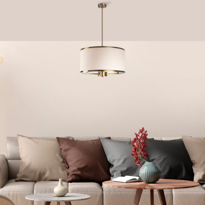 Lustra Way Caramiziu 50x50x84 cm Lustra Way Caramiziu 50x50x84 cm