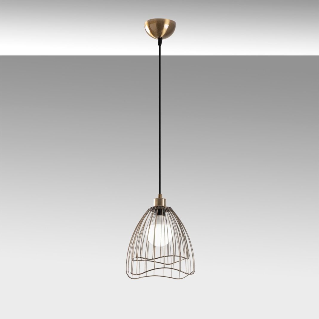 Lustra Zeyno Caramiziu 25x25x121 cm Lustra Zeyno Caramiziu 25x25x121 cm