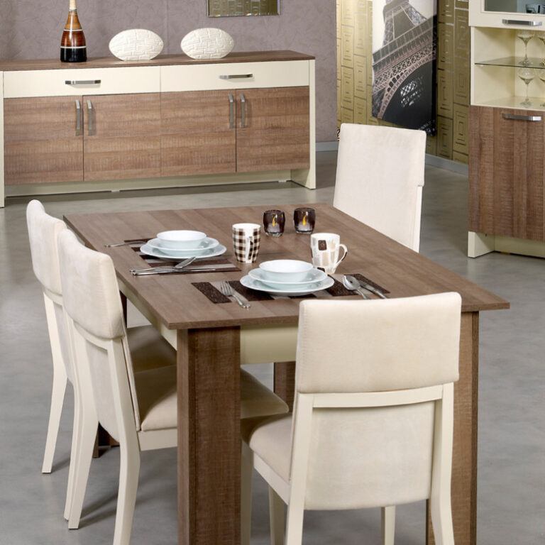 Masa Extensibila Model Harlee, 150-170x90x78 cm, Stejar inchis