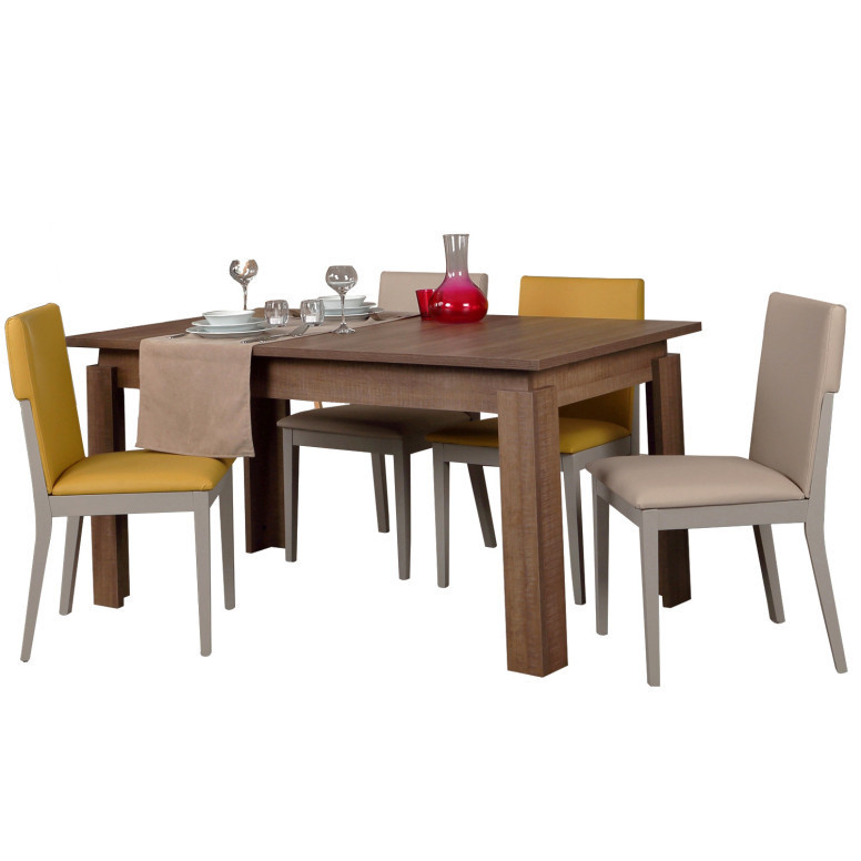 Masa Extensibila Model Viviana, 150-170x90x78 cm, Stejar inchis Masa Extensibila Model Viviana, 150-170x90x78 cm, Stejar inchis