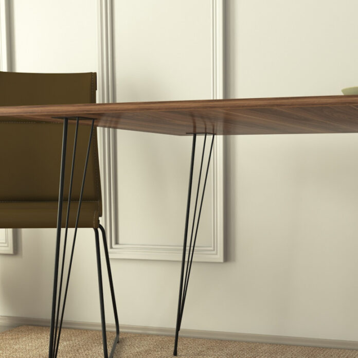Masa Model Damir, 90x90x75 cm, Nuc Masa Model Damir, 90x90x75 cm, Nuc