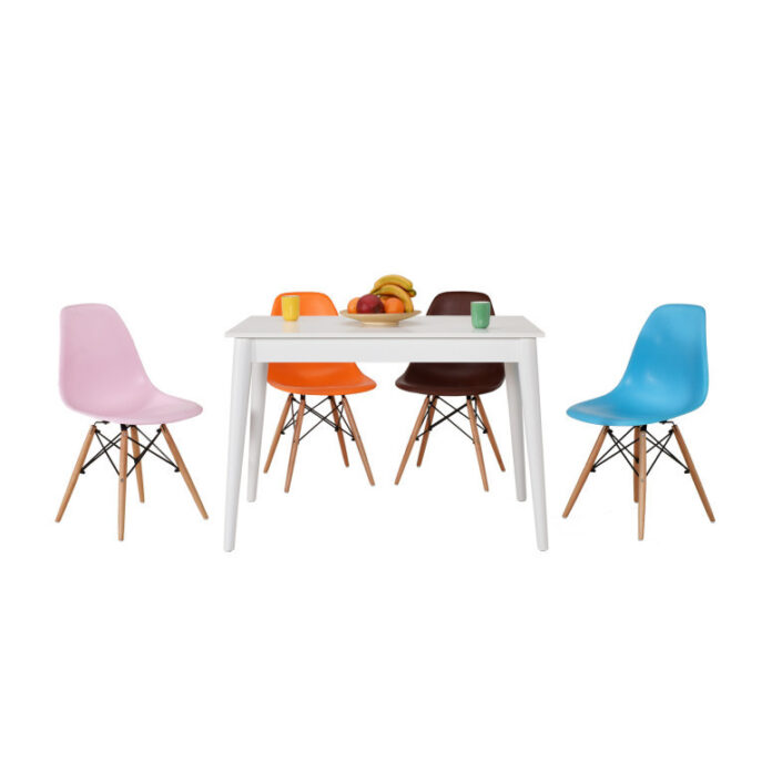 Masa Model Hendrix, 110x70x77 cm, Alb Masa Model Hendrix, 110x70x77 cm, Alb