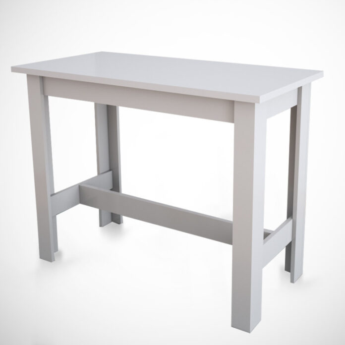 Masa Model Nova, 120x60x93 cm, Alb lucios Masa Model Nova, 120x60x93 cm, Alb lucios