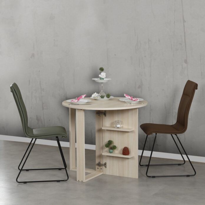 Masa Pliabila Model Melody, 90x45x77 cm, Stejar Masa Pliabila Model Melody, 90x45x77 cm, Stejar