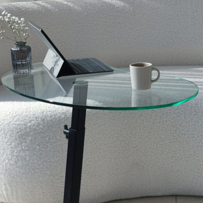 Masuta de Cafea Model Ainhoa, 70x40x75 cm, Negru, Blat Sticla securizata Masuta de Cafea Model Ainhoa, 70x40x75 cm, Negru, Blat Sticla securizata