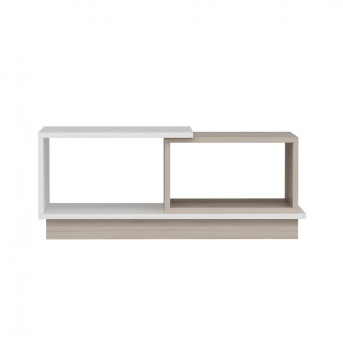 Masuta de Cafea Model Barnes, 90x45x36 cm, Alb/Stejar Masuta de Cafea Model Barnes, 90x45x36 cm, Alb/Stejar