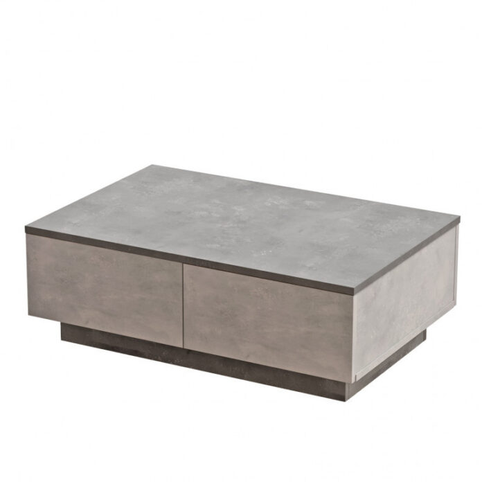 Masuta de Cafea Model Buchanan, 90x60x31.6 cm, Argintiu/Antracit Masuta de Cafea Model Buchanan, 90x60x31.6 cm, Argintiu/Antracit
