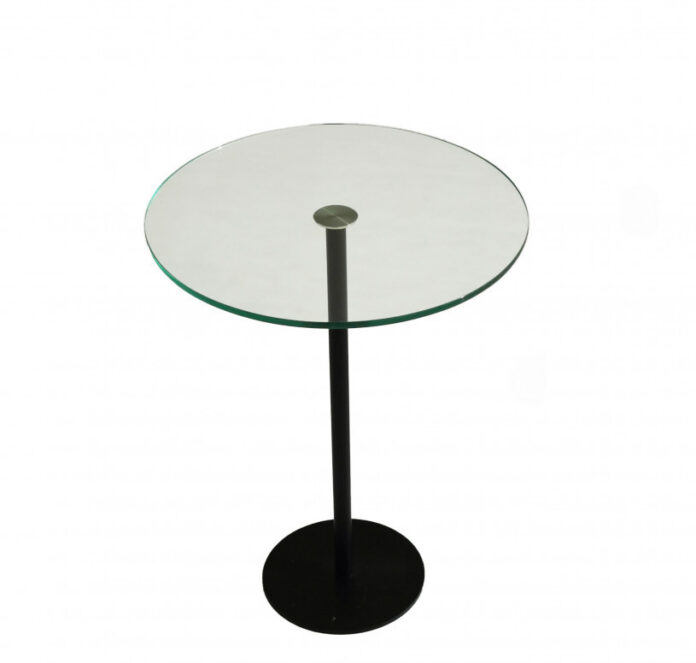 Masuta de Cafea Model Cain, 40x40x50 cm, Negru, Blat Sticla securizata Masuta de Cafea Model Cain, 40x40x50 cm, Negru, Blat Sticla securizata