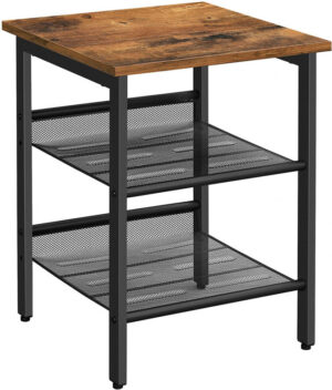 Masuta de Cafea Model Callum, 40x40x50 cm, Maro Rustic Masuta de Cafea Model Callum, 40x40x50 cm, Maro Rustic