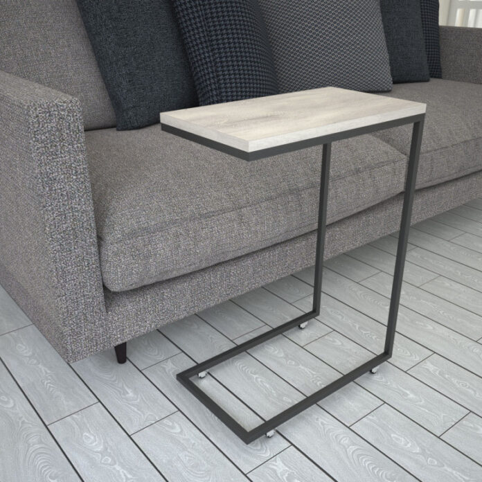 Masuta de Cafea Model Caspian, 46x26x62 cm, Stejar deschis